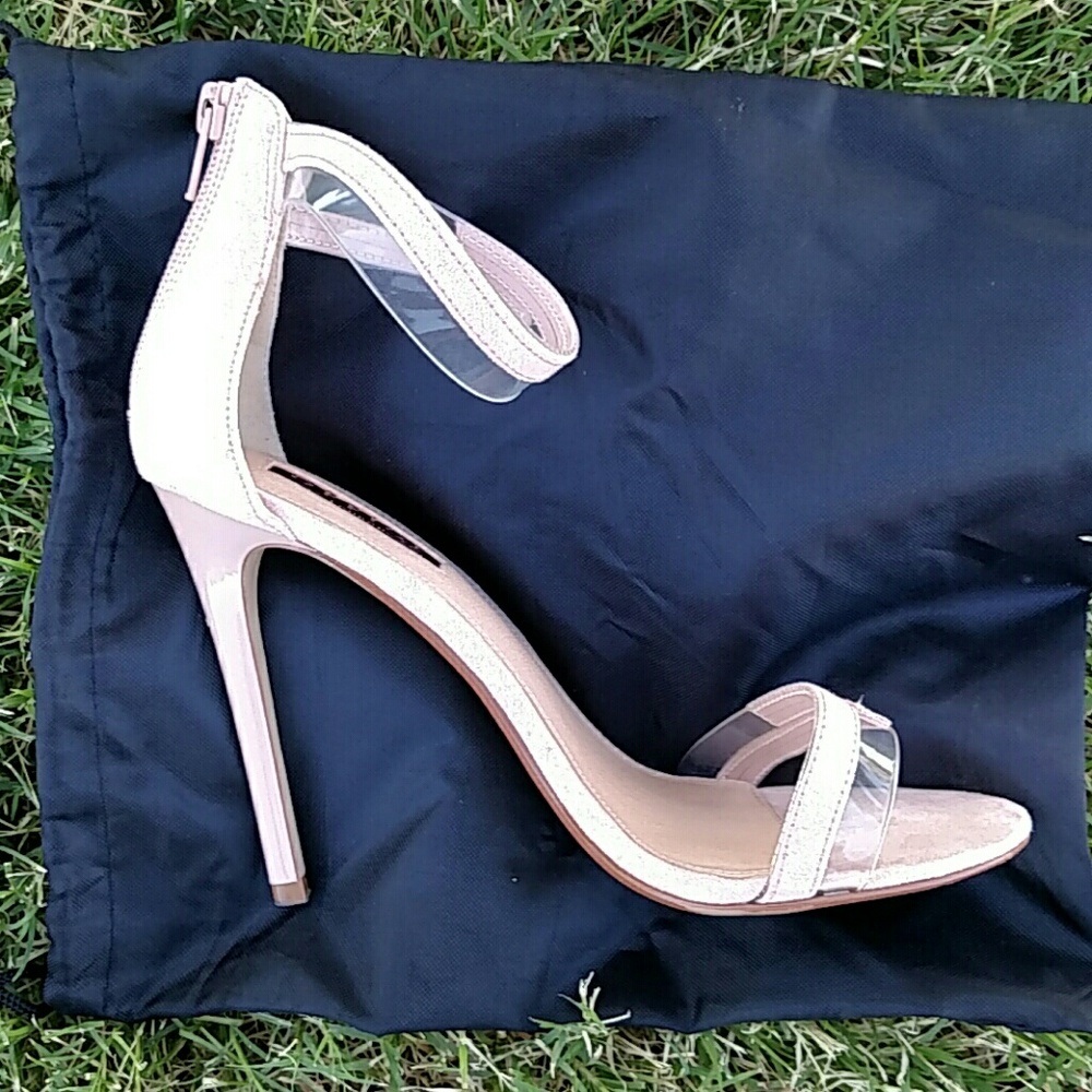 Office London Sleek Stilettos Sandle Baby Pink 38